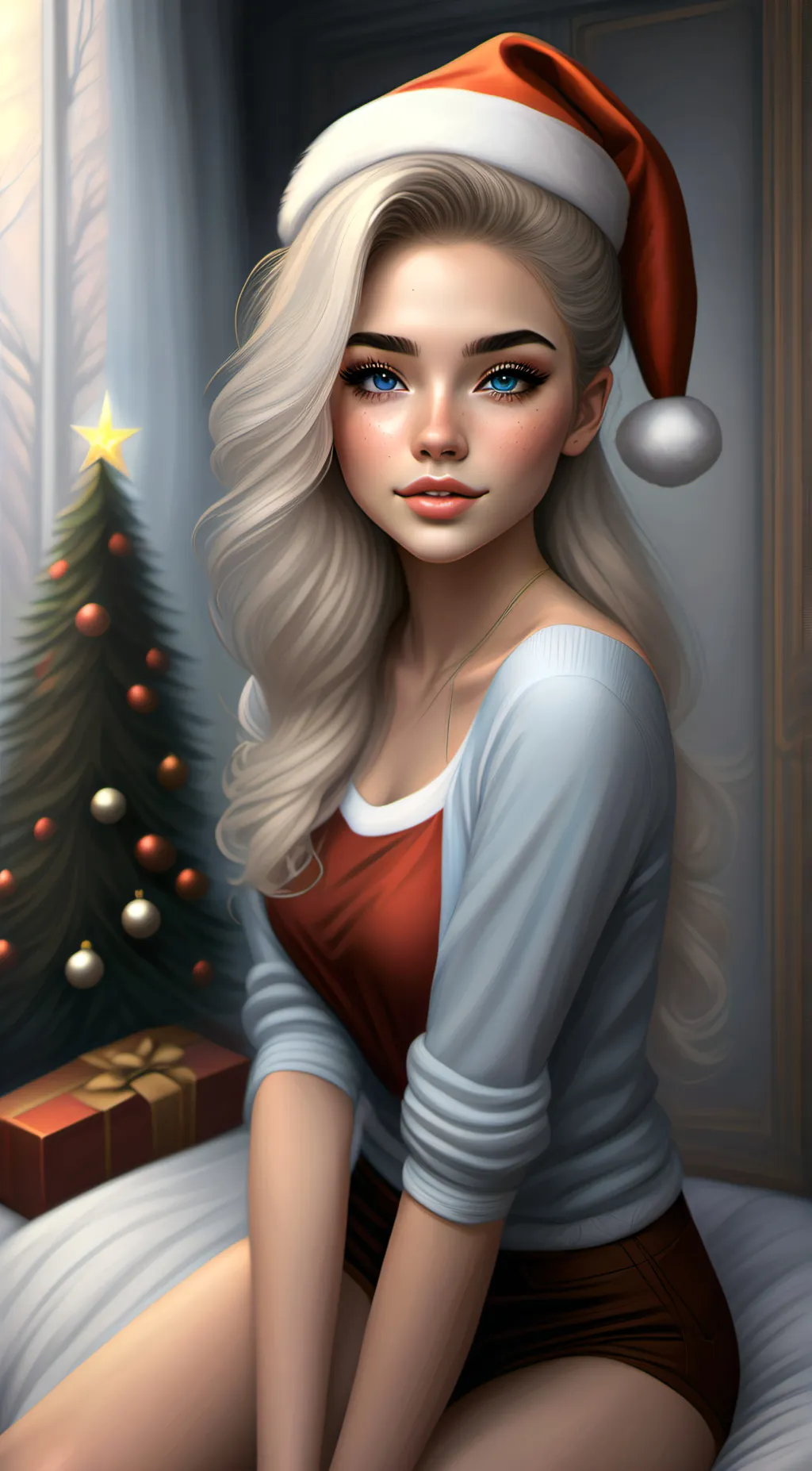 ai character: Olivia  background