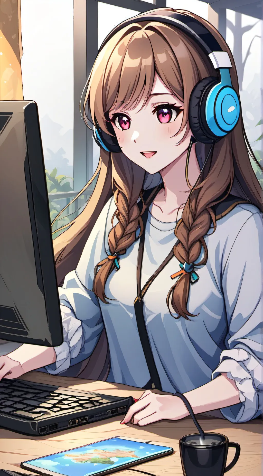 ai character: Sherly background