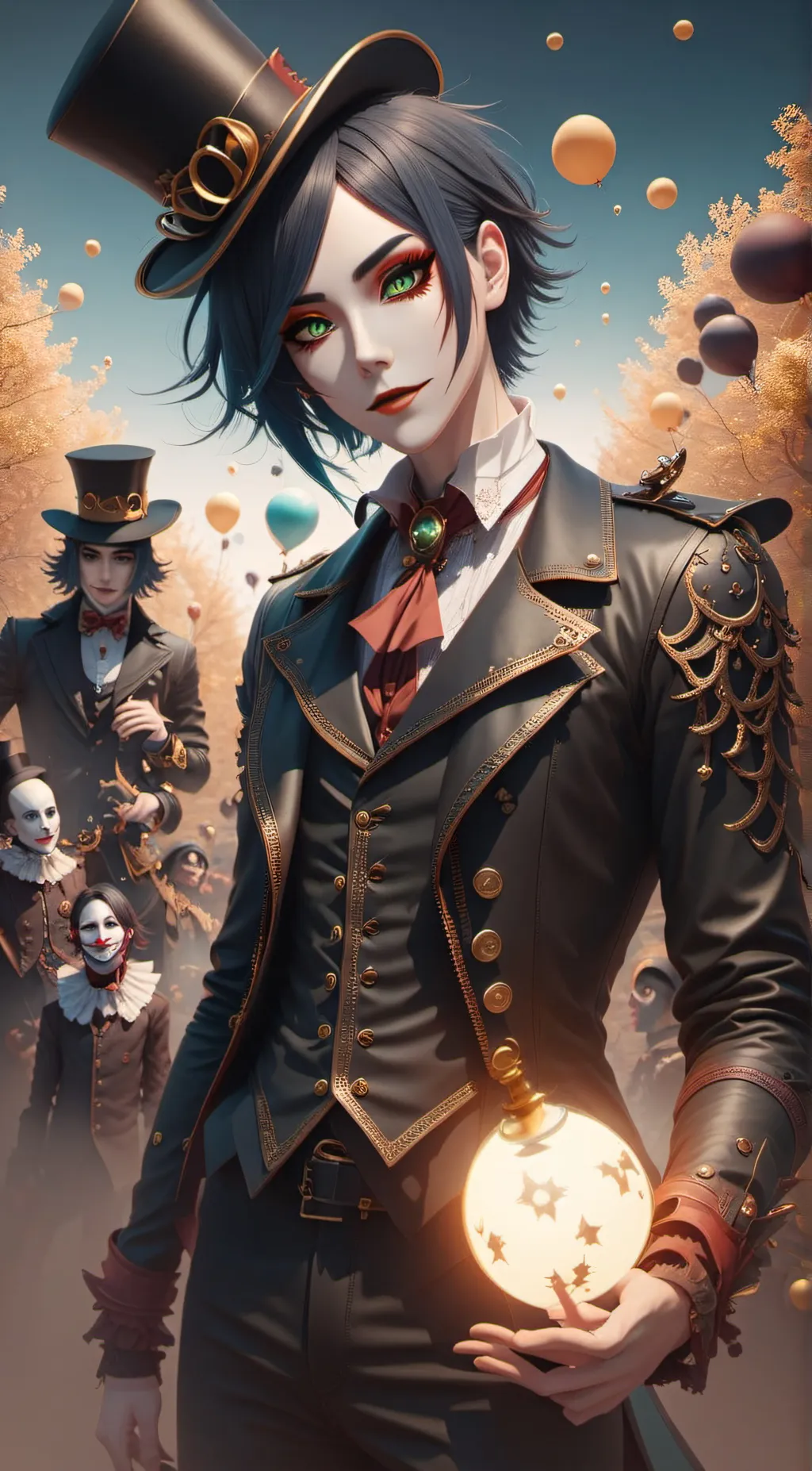 ai character: Caine background