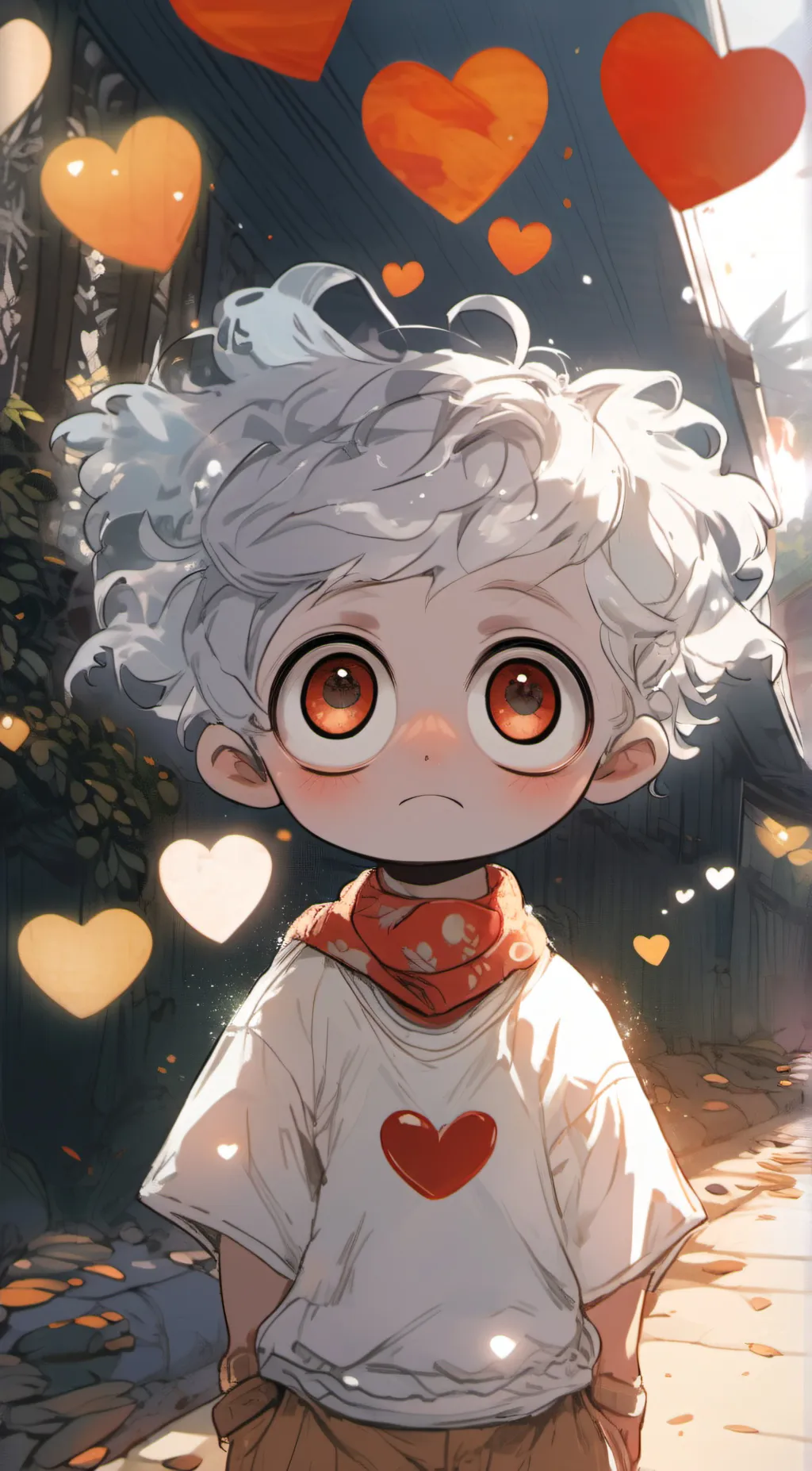 ai character: Small background