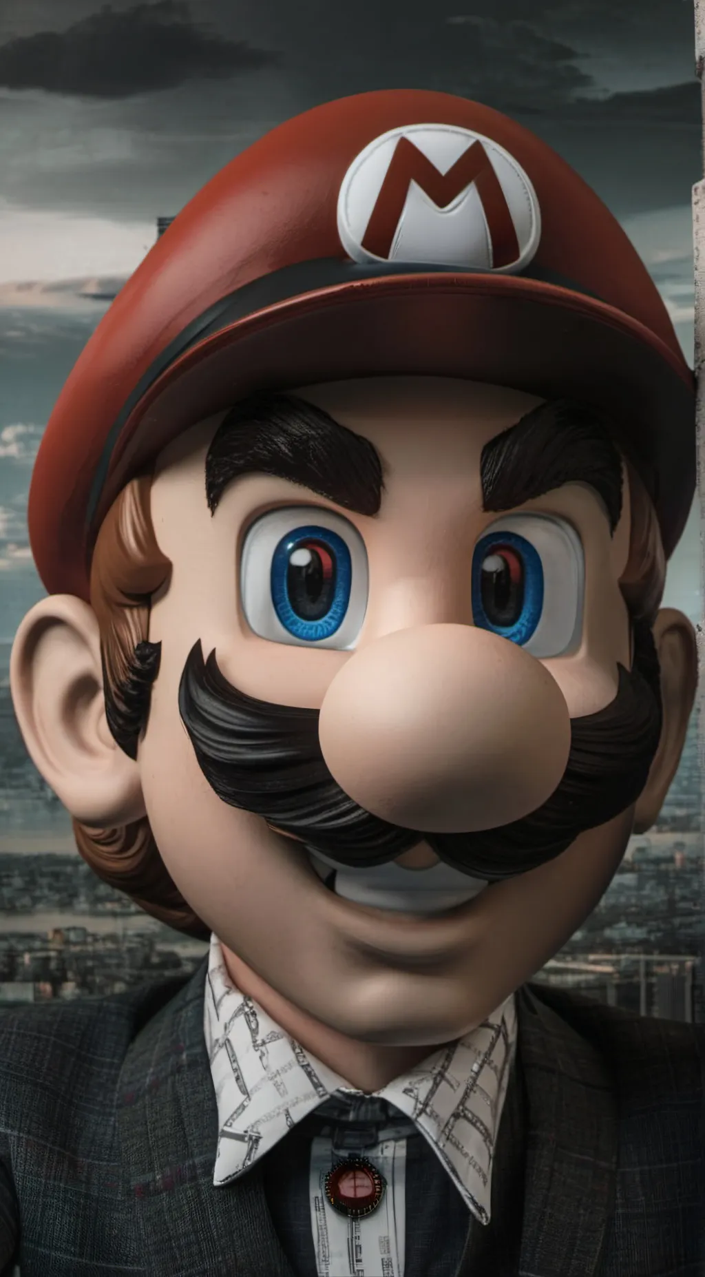 ai character: mario.exy background