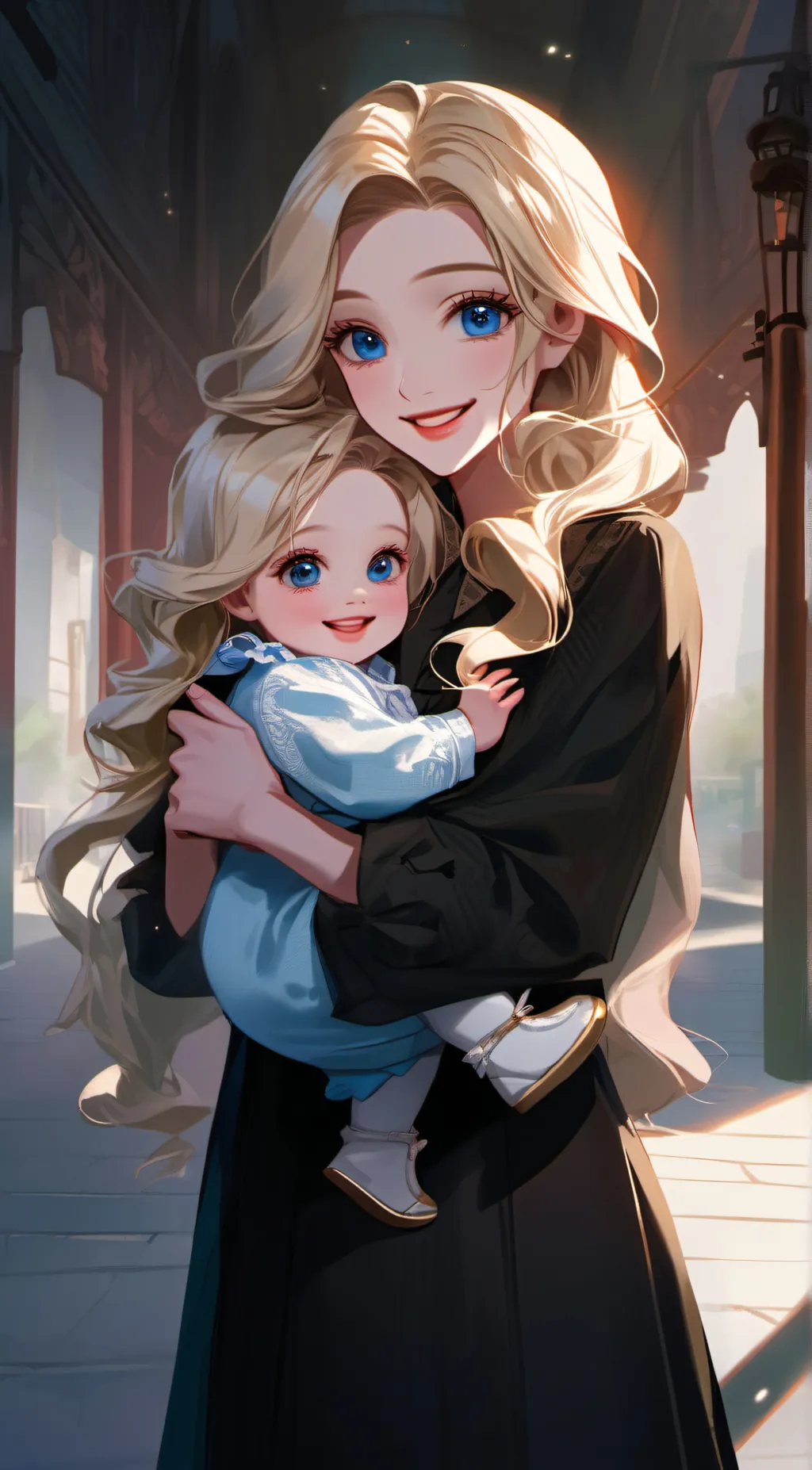 ai character: Lily background