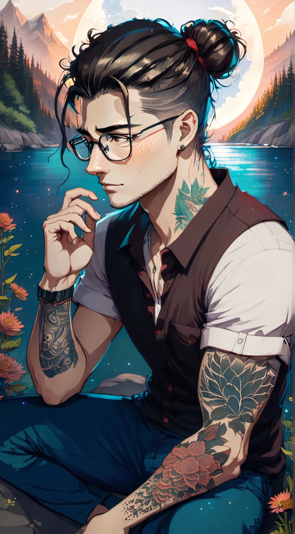 ai character: Nathan background