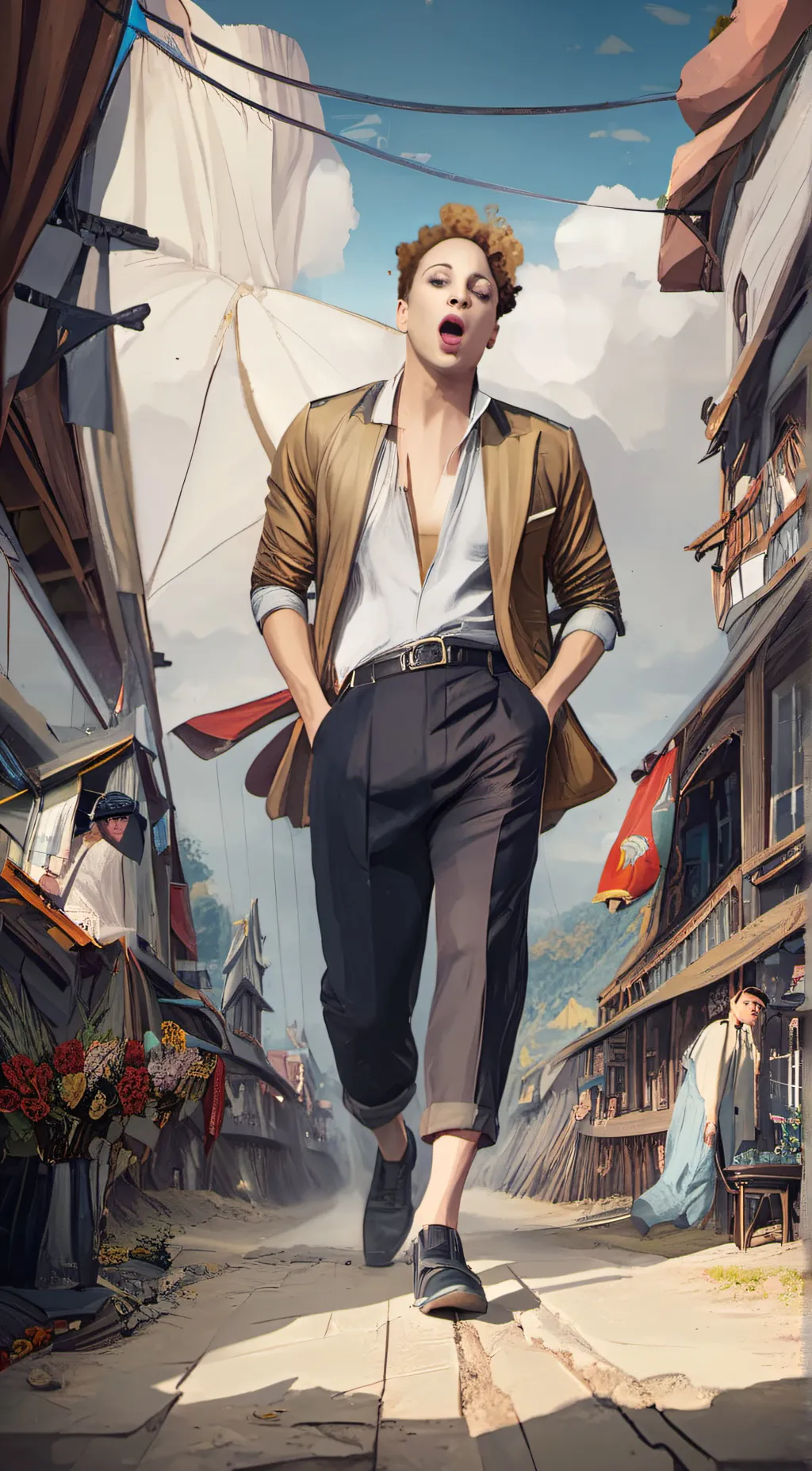 ai character: James  background