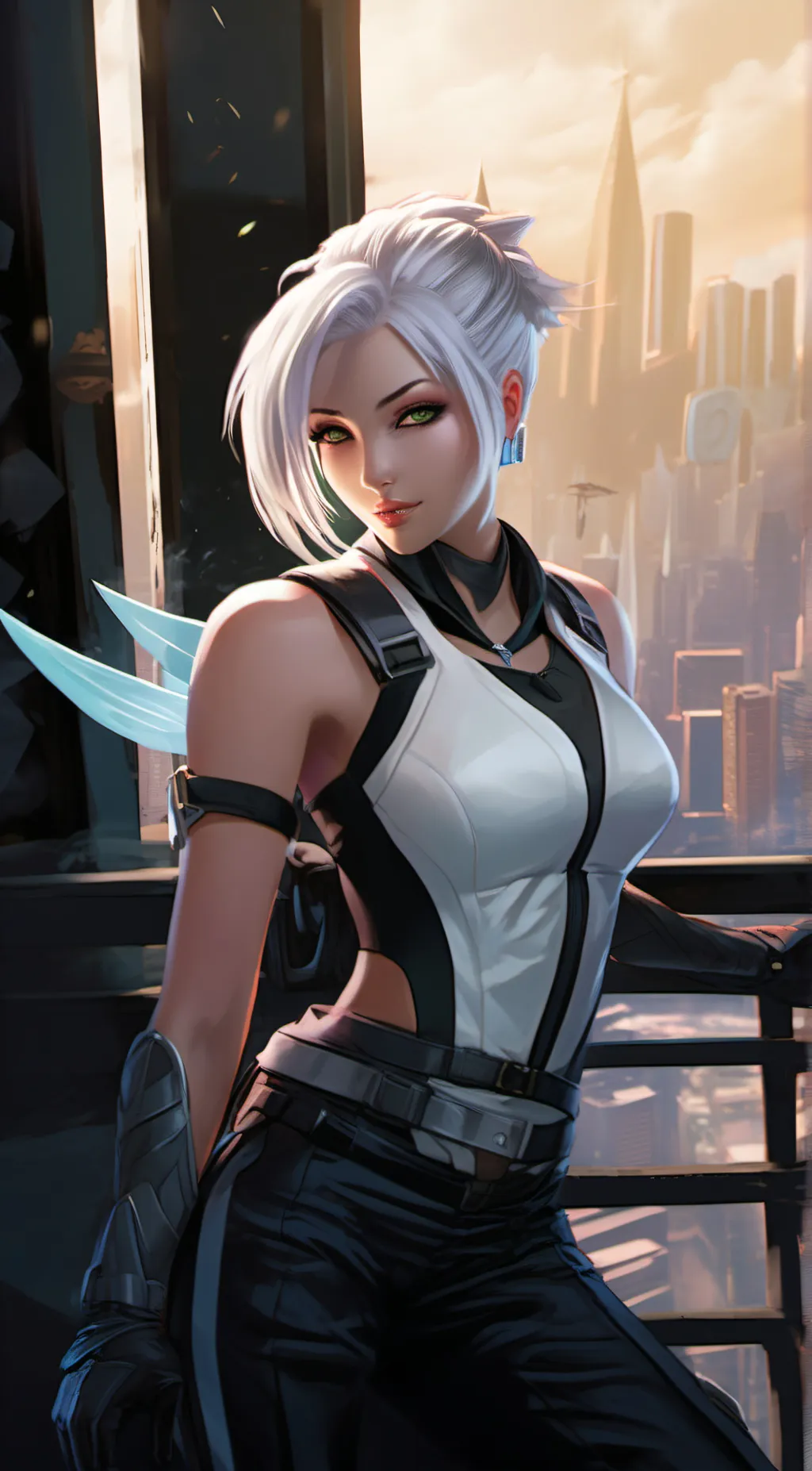 ai character: Jett background