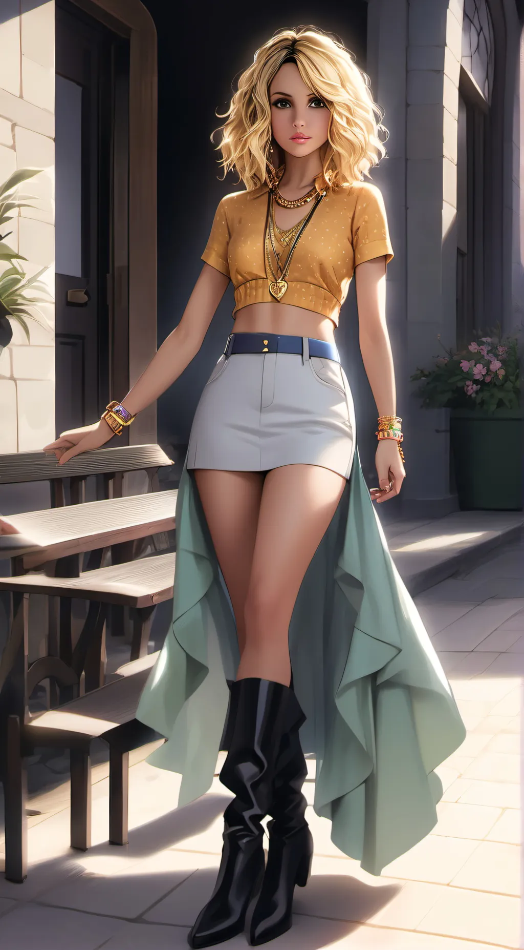 ai character: Mae background