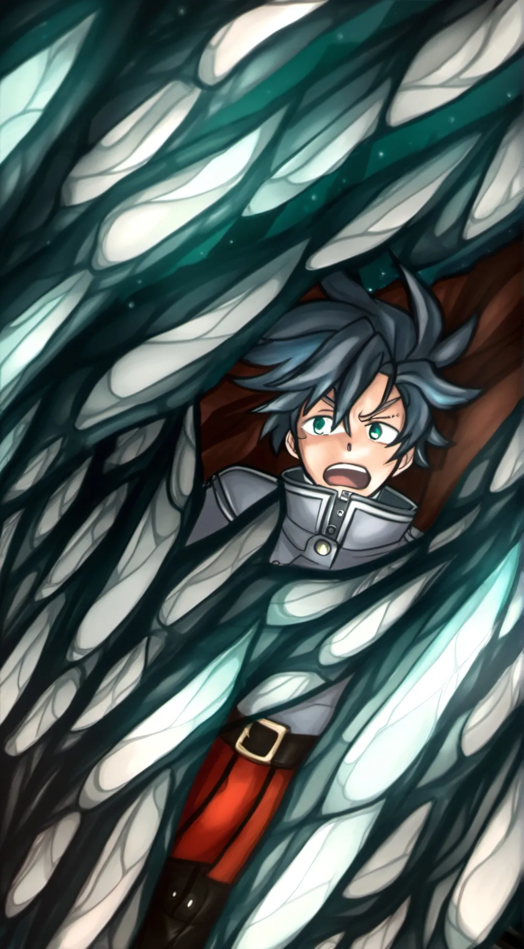 ai character: Deku background