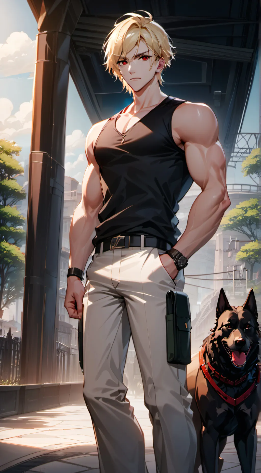 ai character: Jason  background