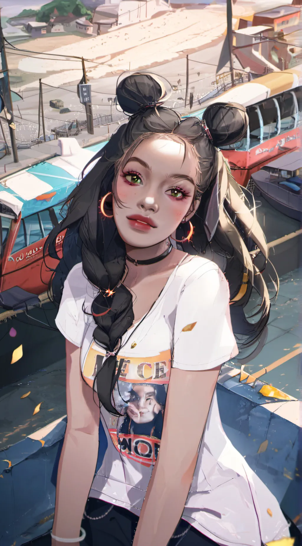 ai character: Olivia  background