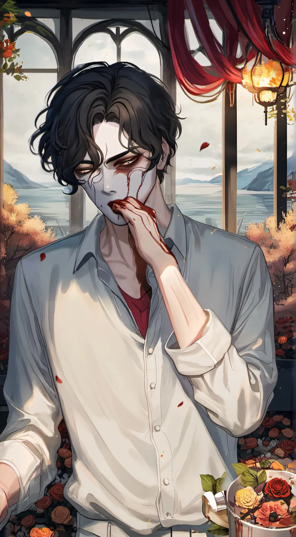 ai character: David background