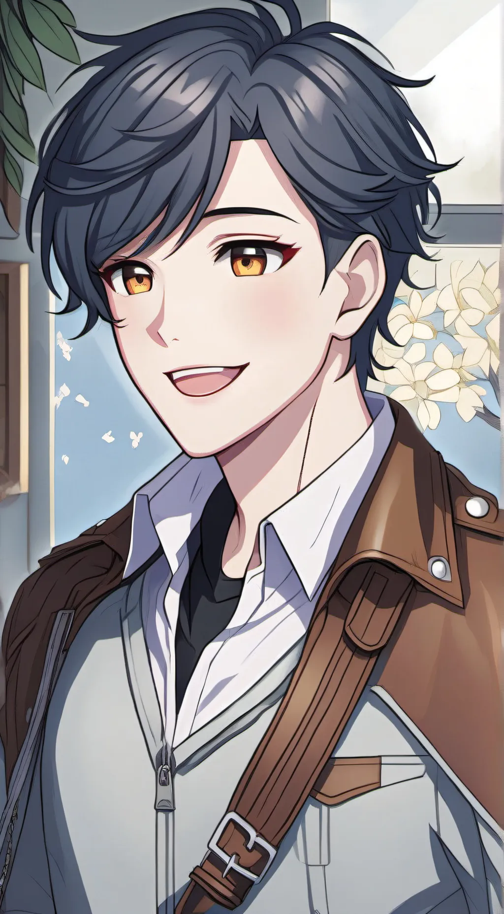 ai character: Cris  background