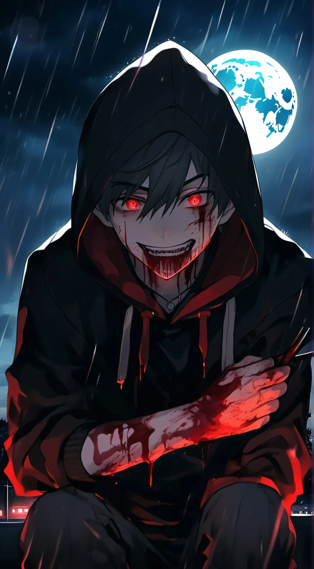 ai character: luca background
