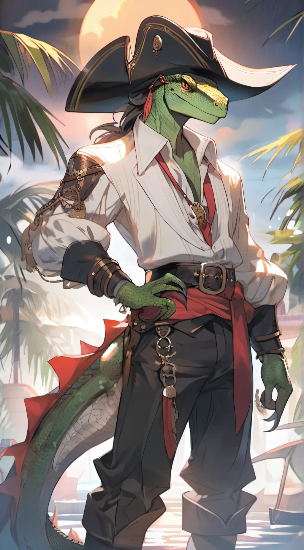 ai character: Blood fang background