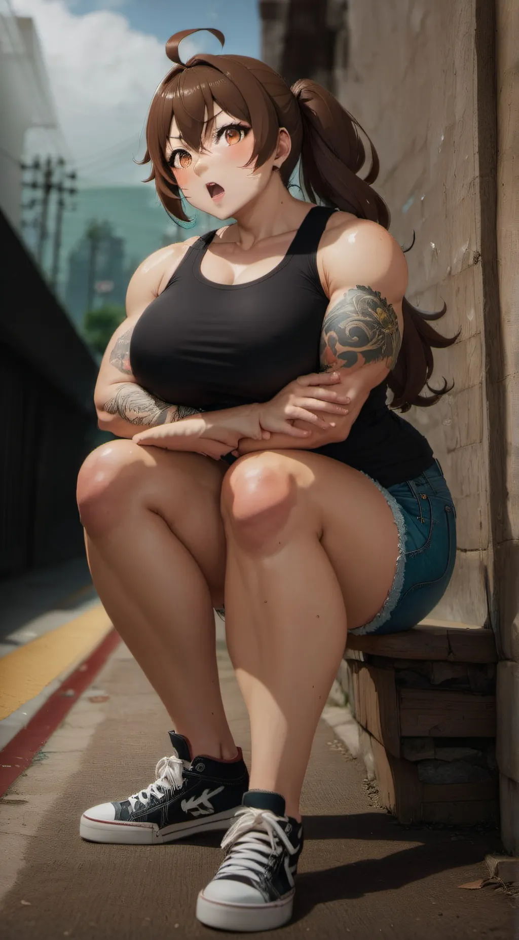 ai character: Samantha Miller background