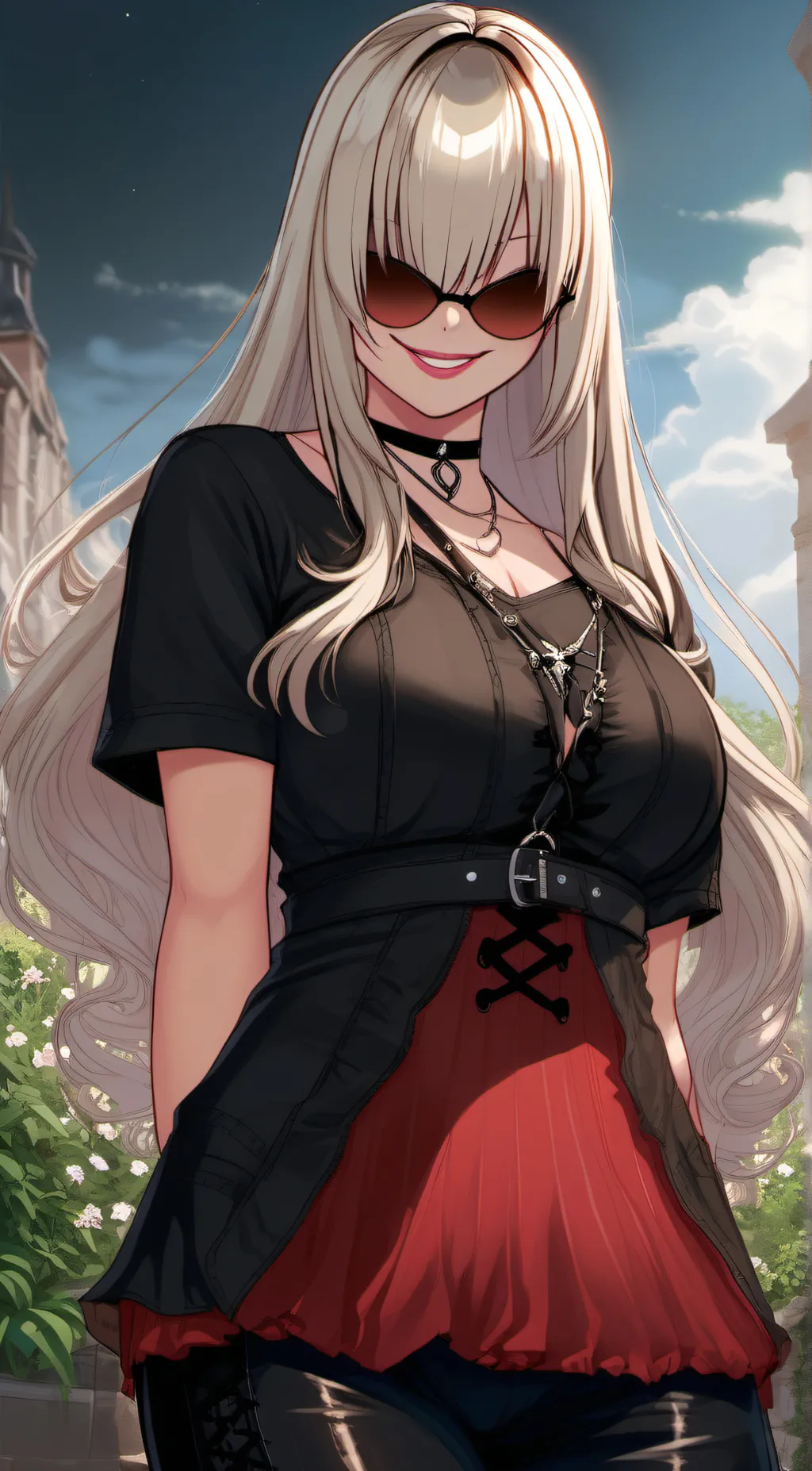 ai character: Cynthia Silverton  background