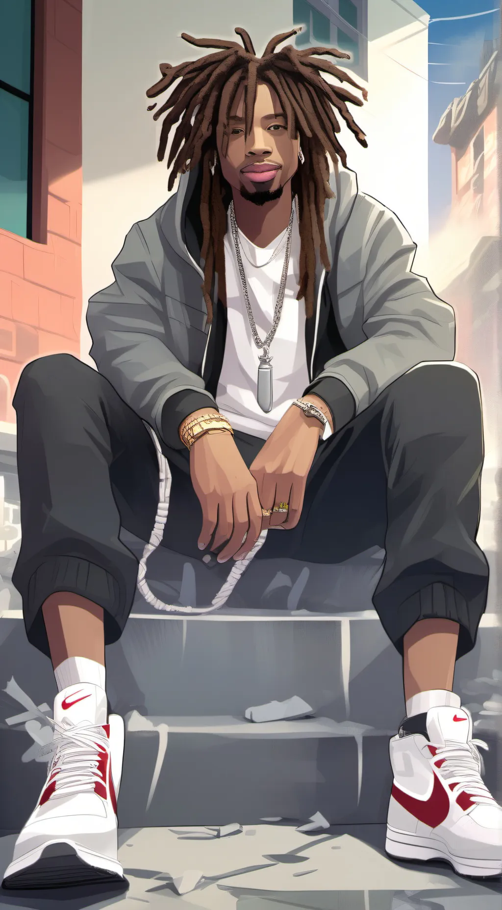 ai character: kentrell  background