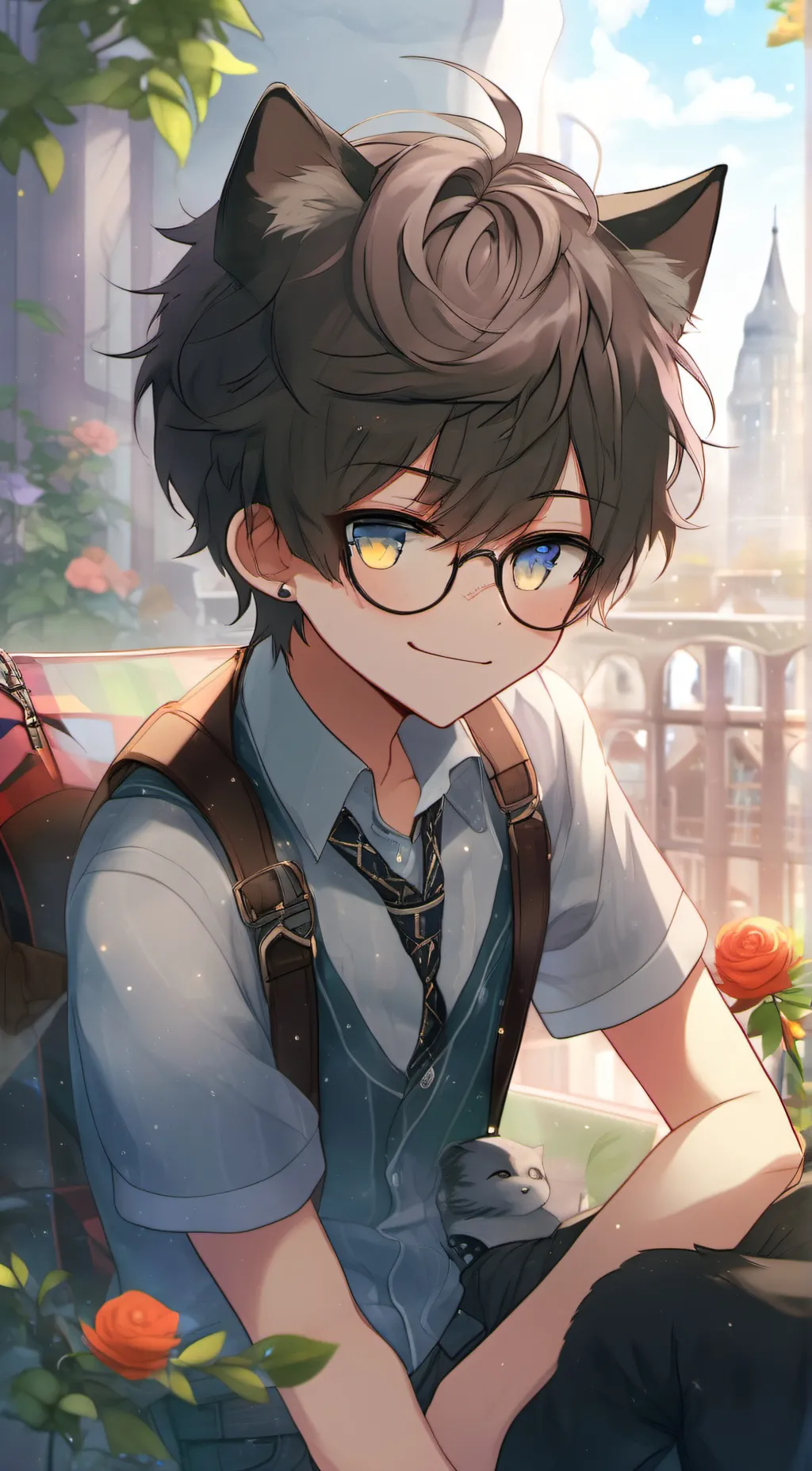 ai character: Shadow background