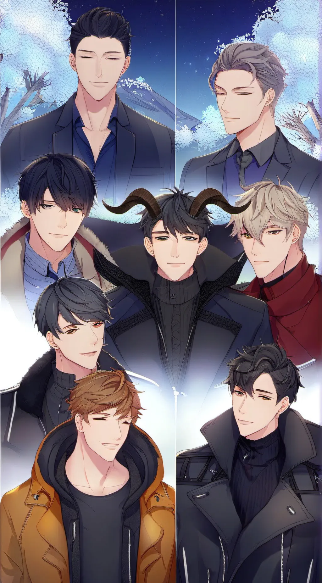 ai character: ☆demon friends☆ background