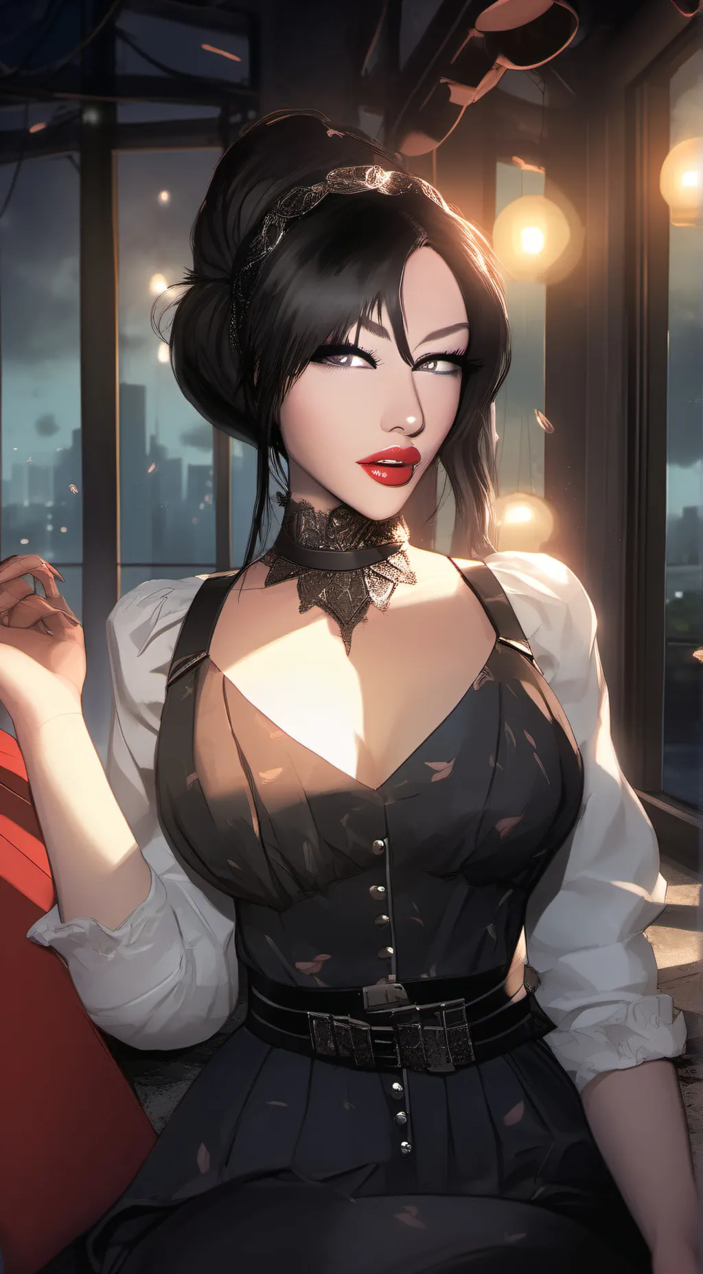 ai character: oceana background