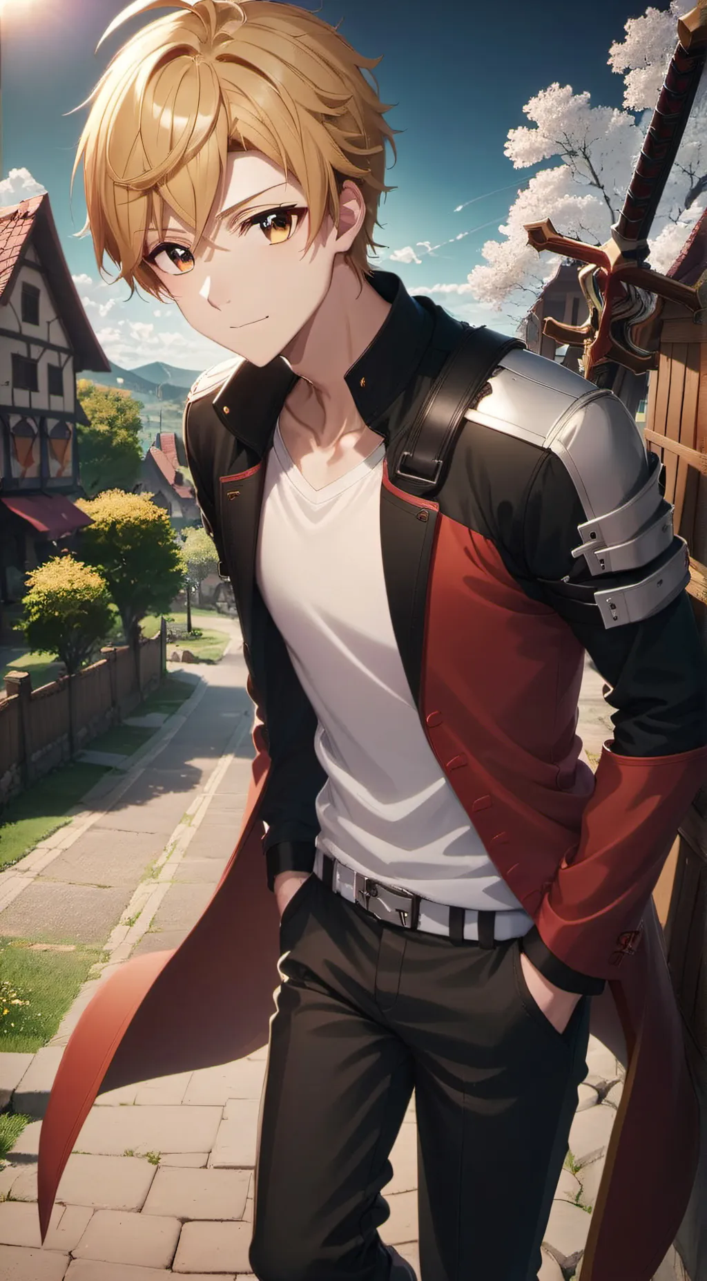 ai character: Kazuna background