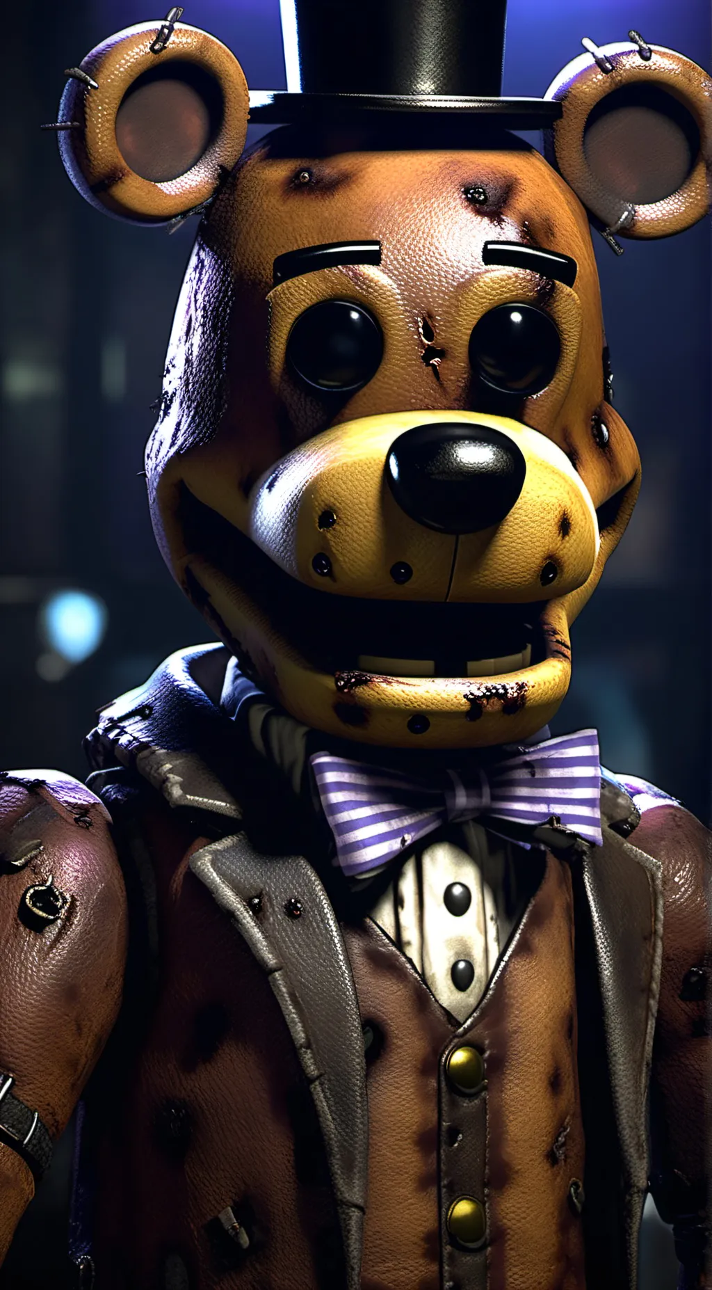 ai character: Withered Freddy background