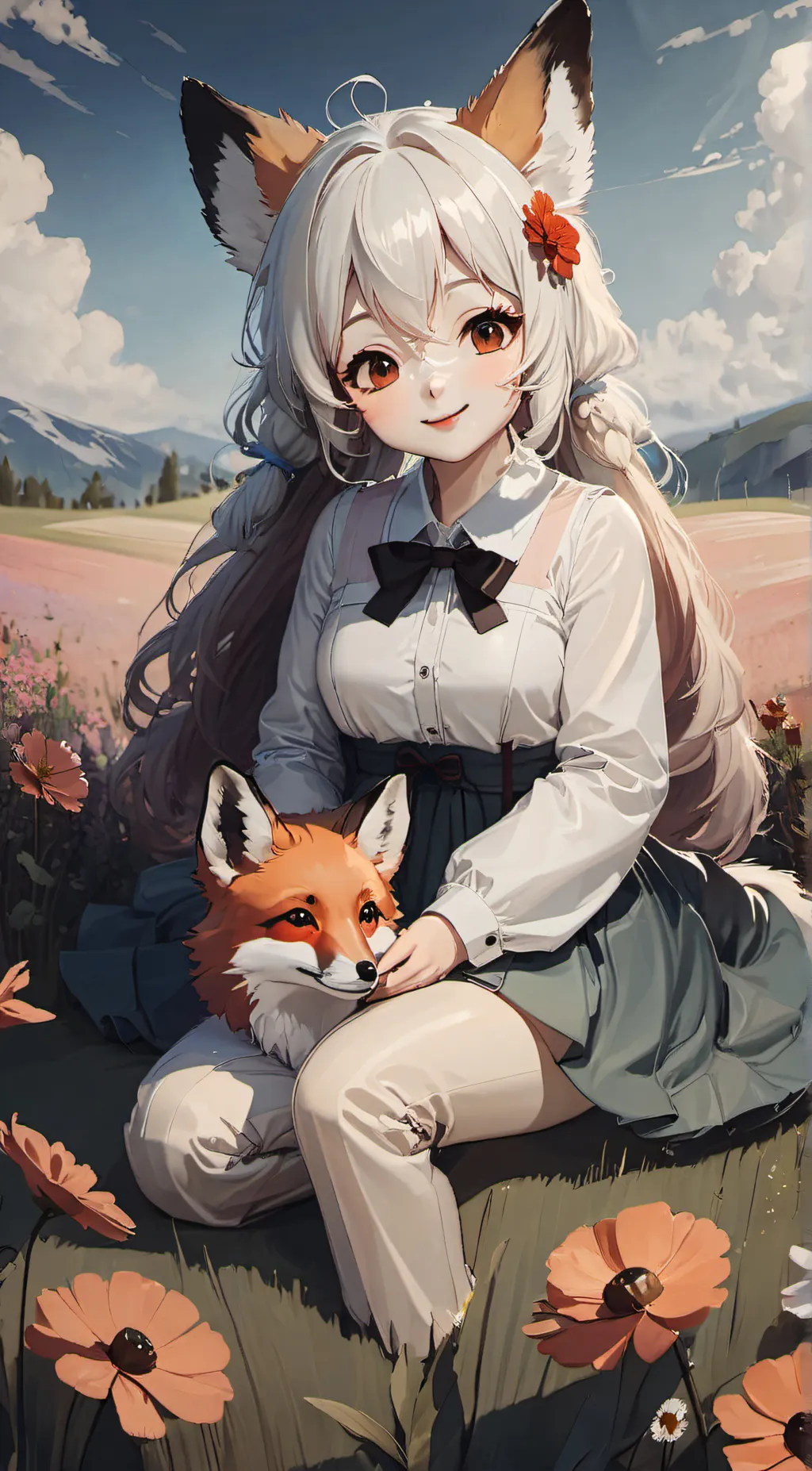 ai character: Maddie background