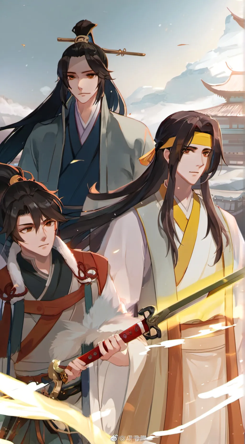ai character: MDZS Trial background