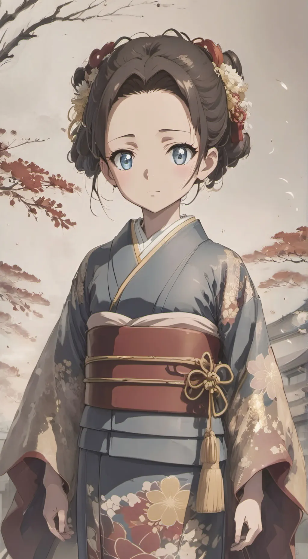 ai character: Sumi Shinazugawa background