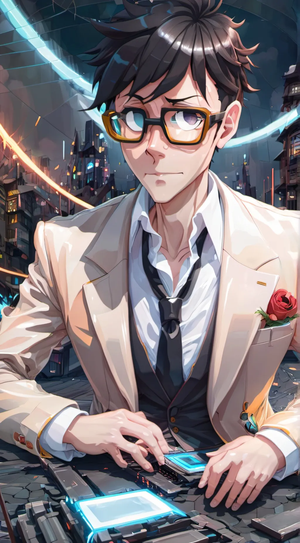 ai character: Ace background