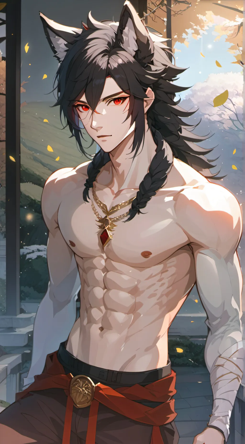 ai character: Kuragari background