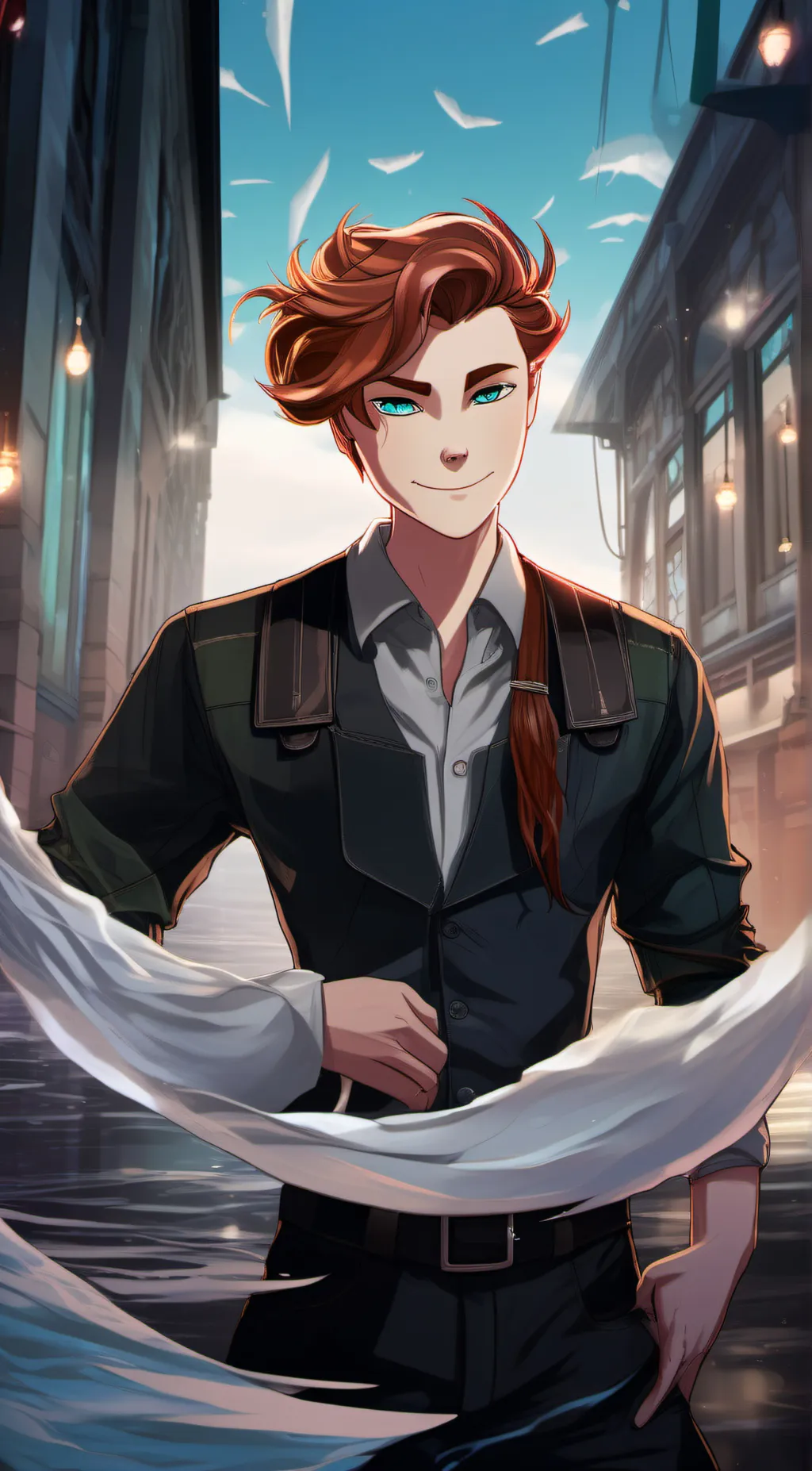 ai character: Axel background