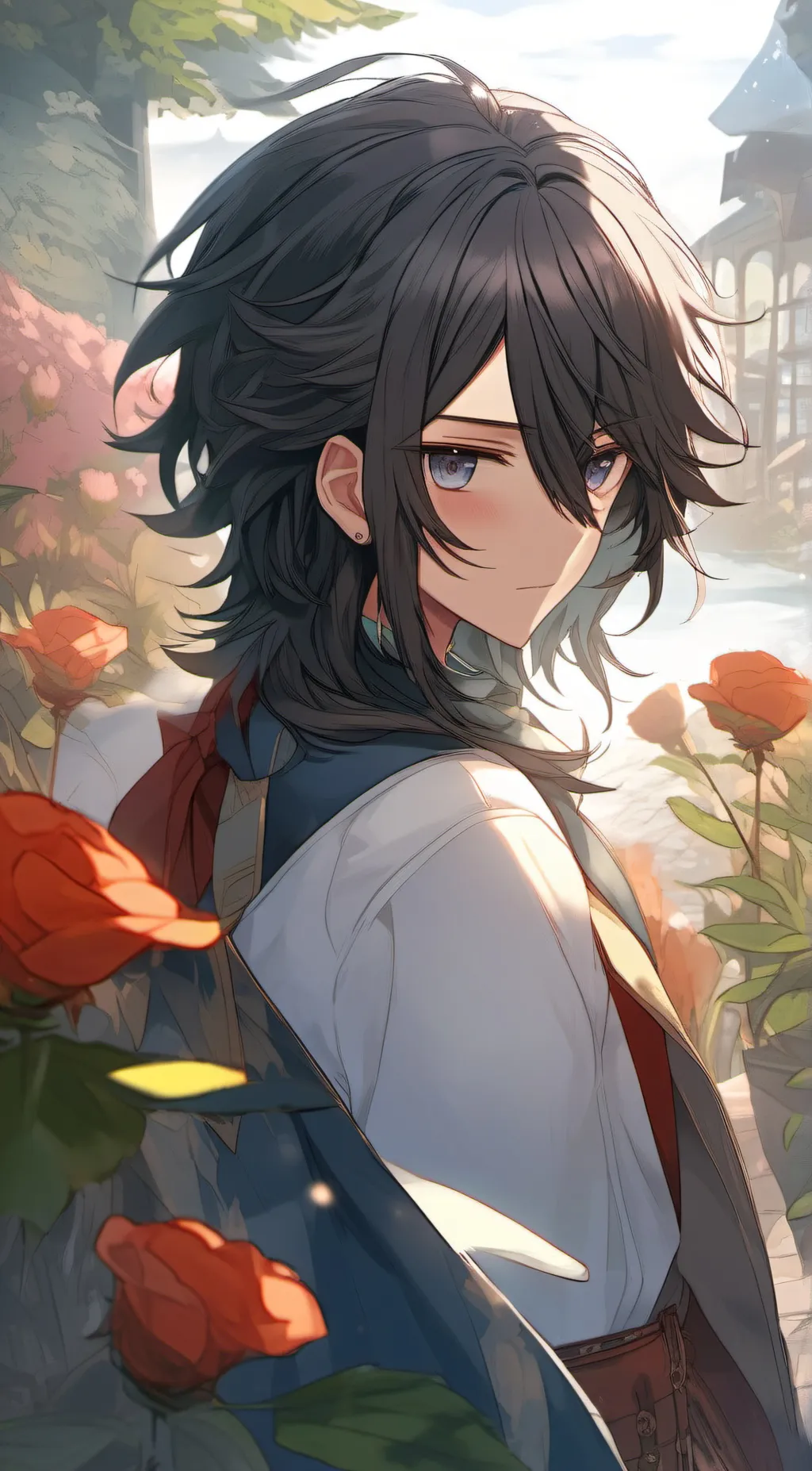ai character: Giyuu Tomioka background