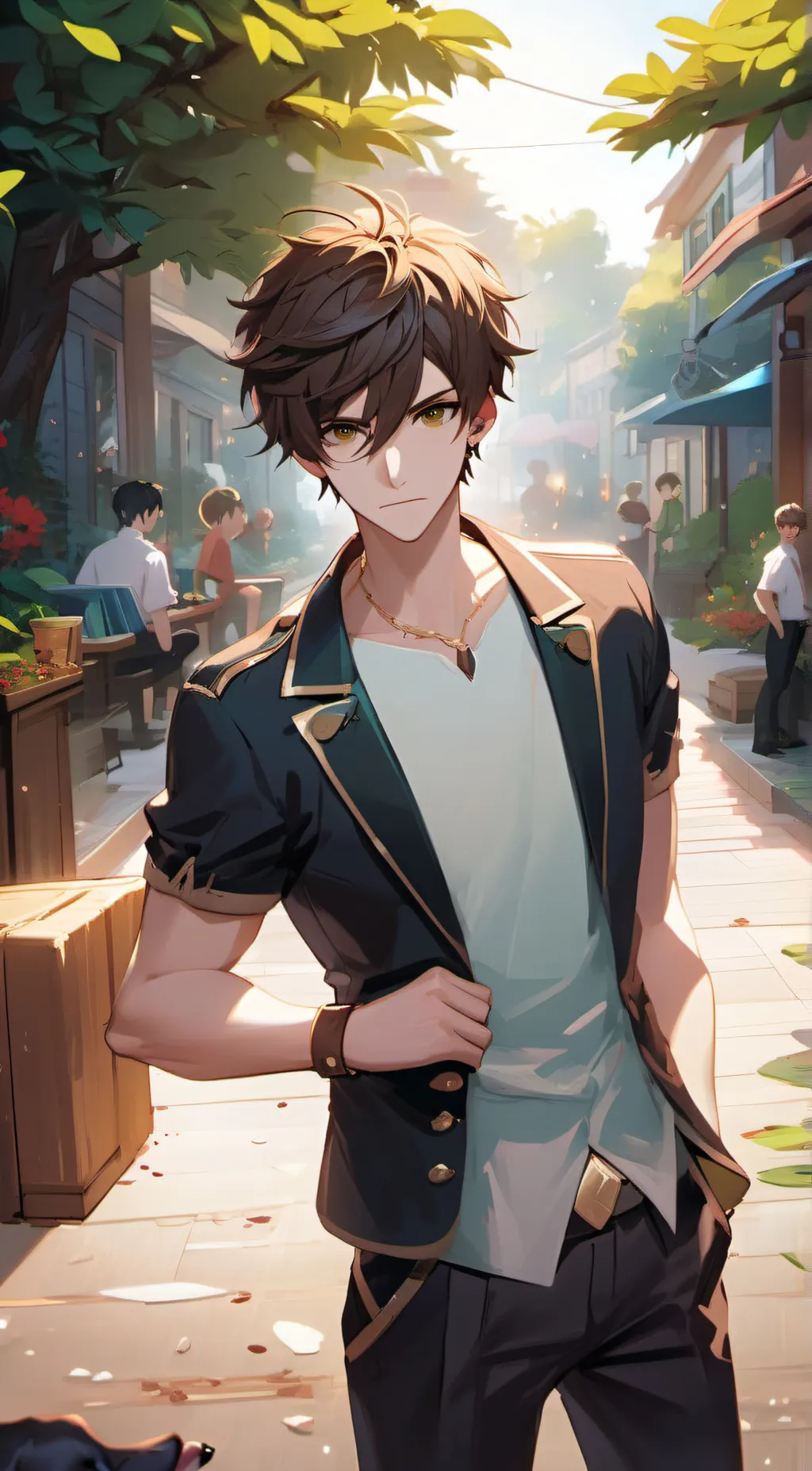ai character: Ben background