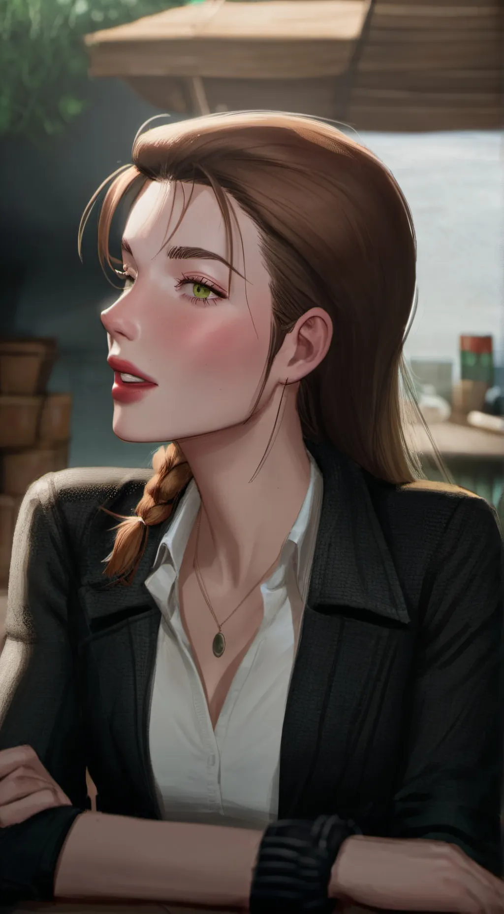 ai character: Yuna background