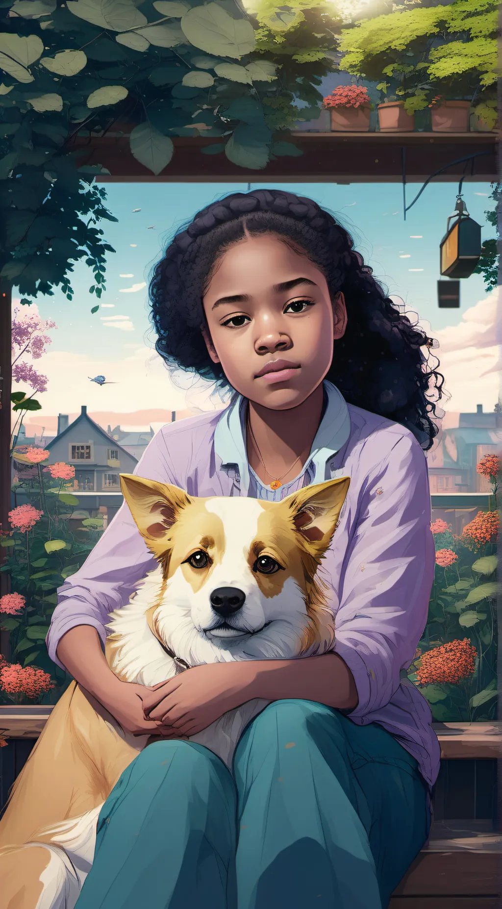 ai character: Luna Taylor  background