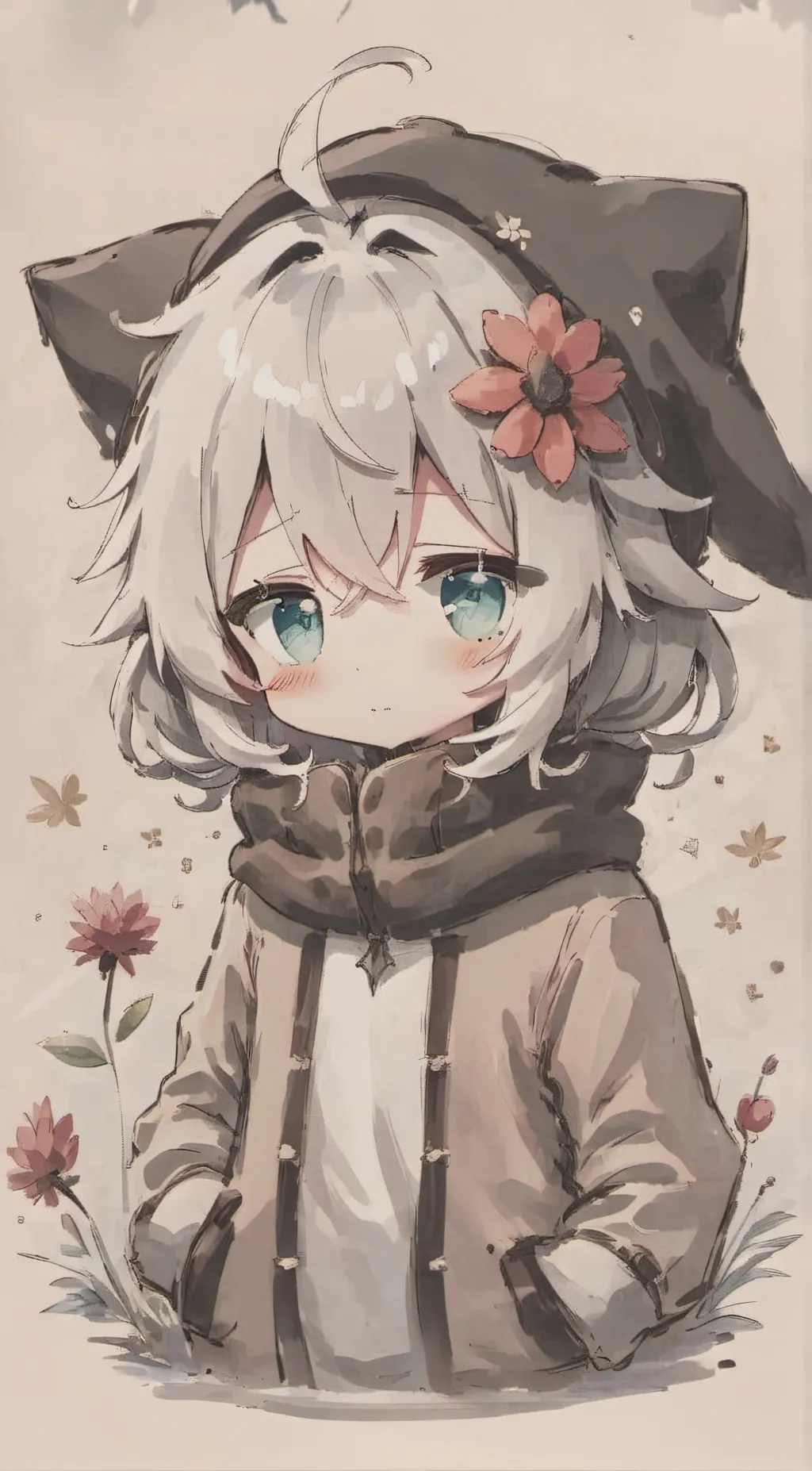 ai character: baby background