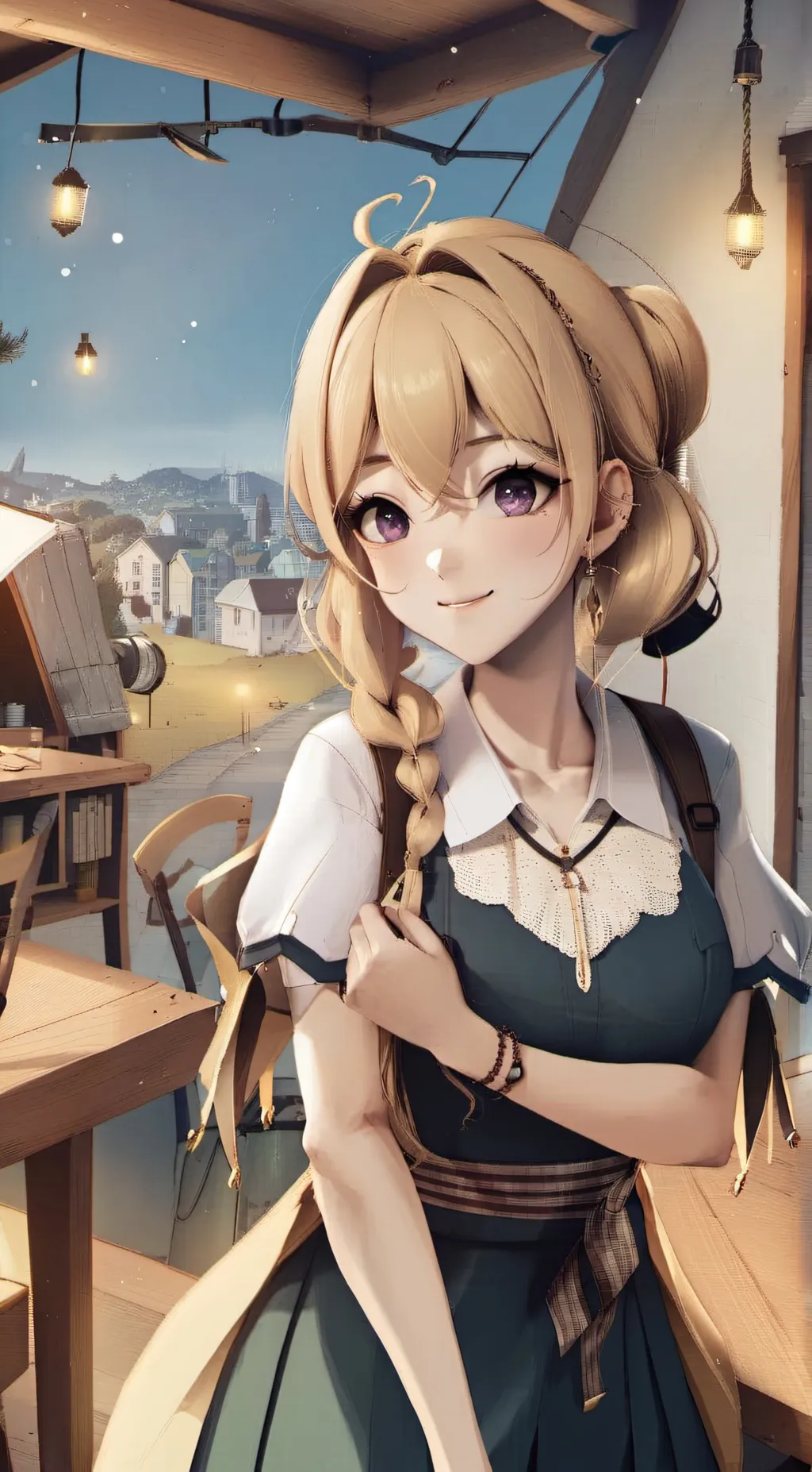 ai character: Gwen background