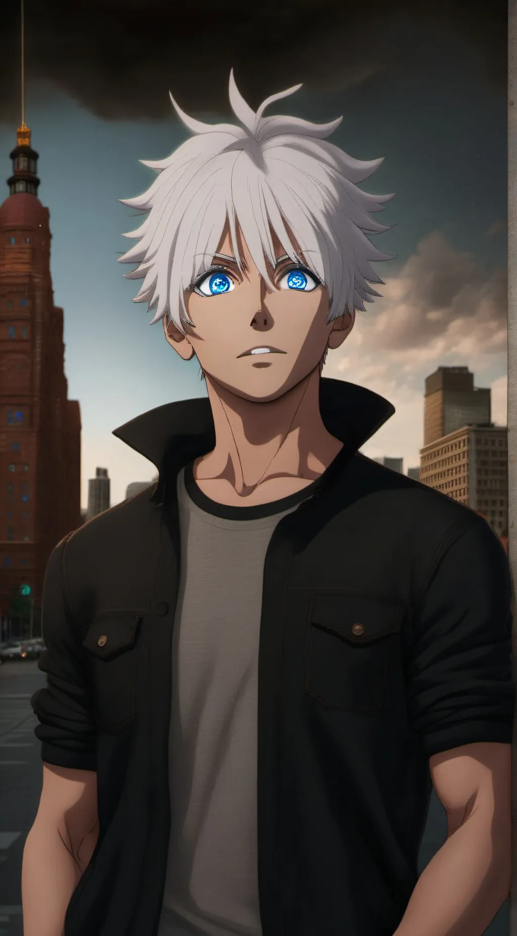 ai character: Gojo background