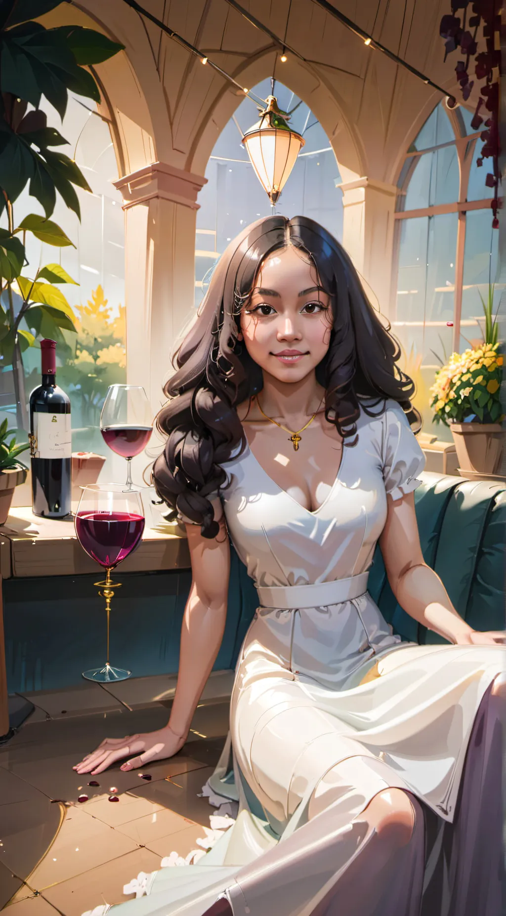 ai character: li hua background