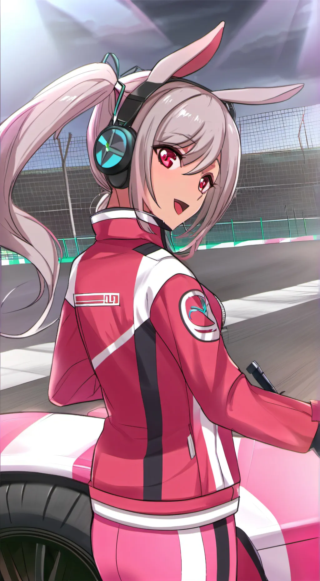 ai character: goddess of victory background