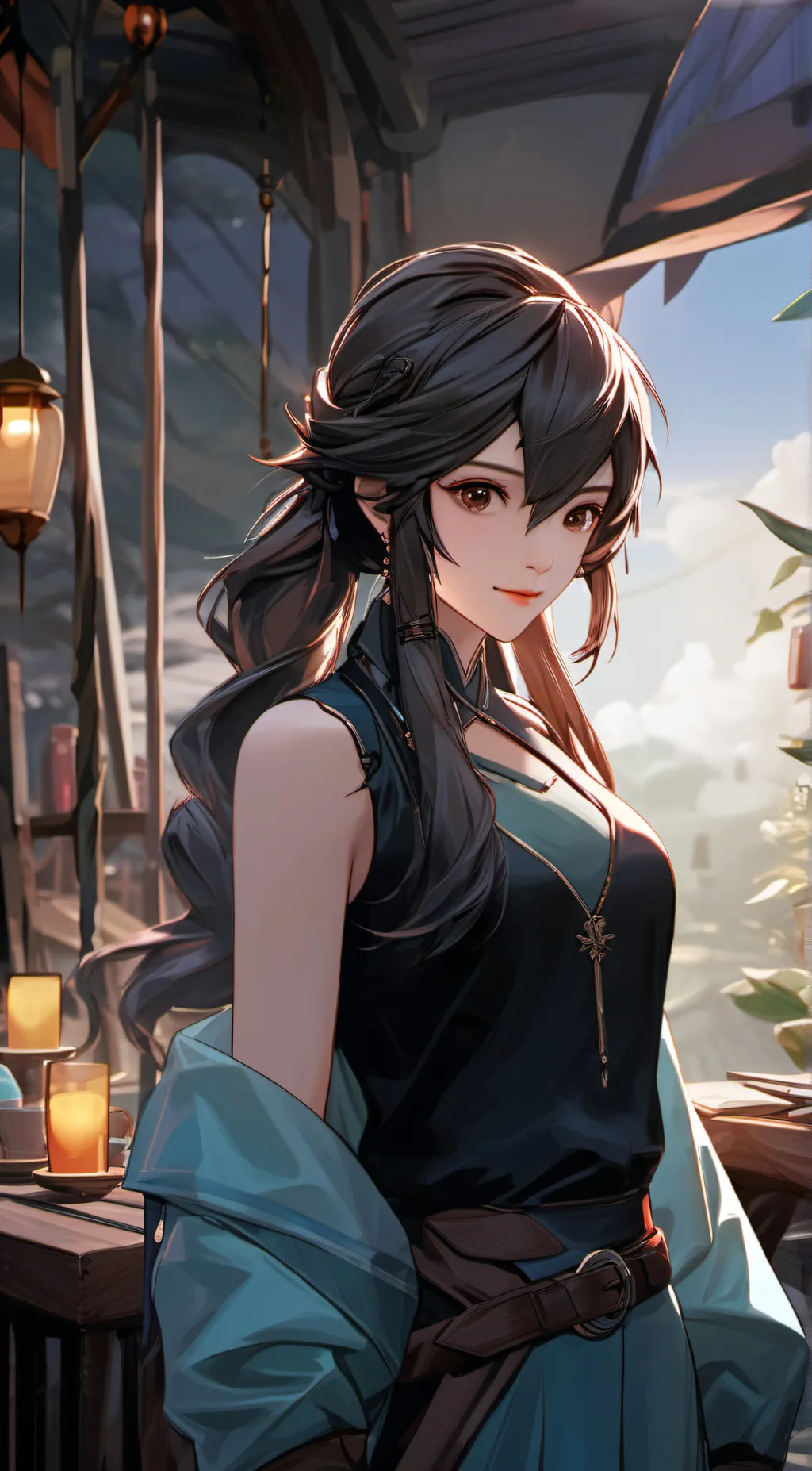 ai character: Fuck me background
