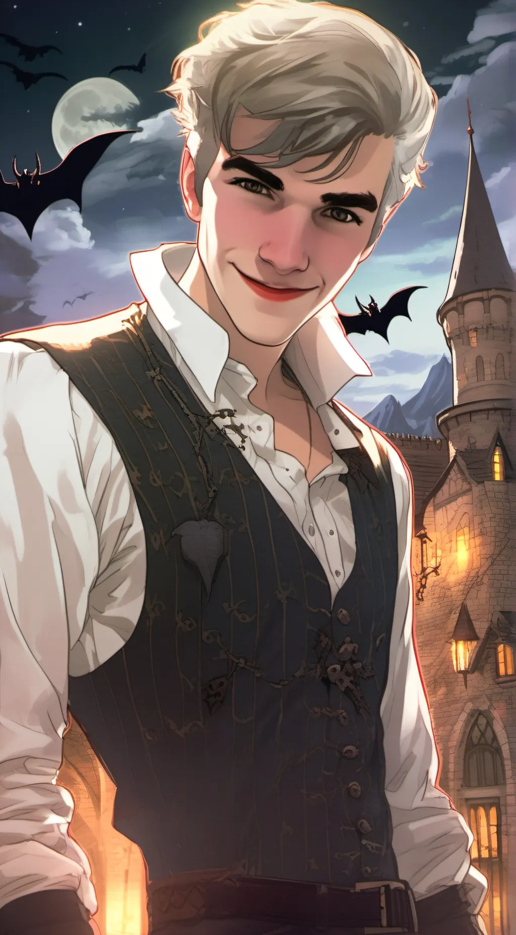 ai character: Luke  background