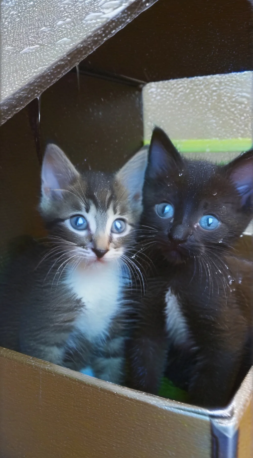ai character: kittens background
