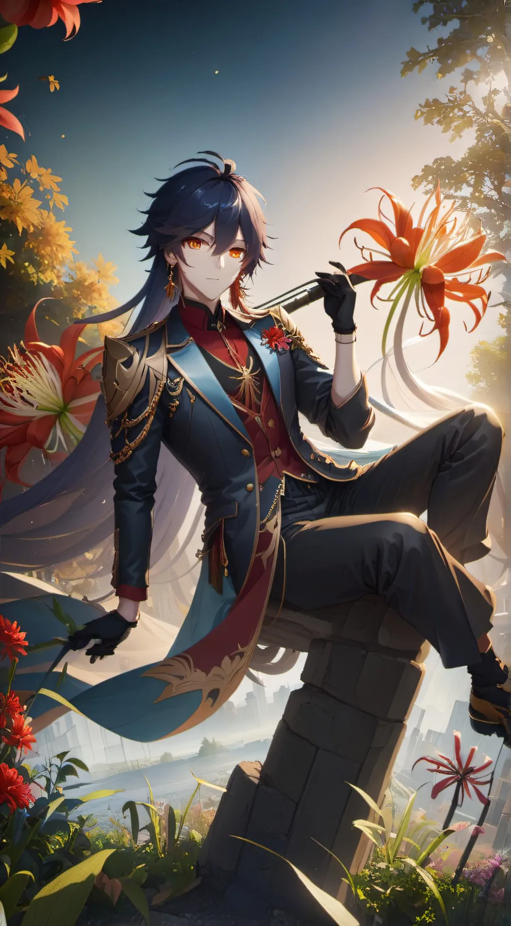 ai character: Blade background