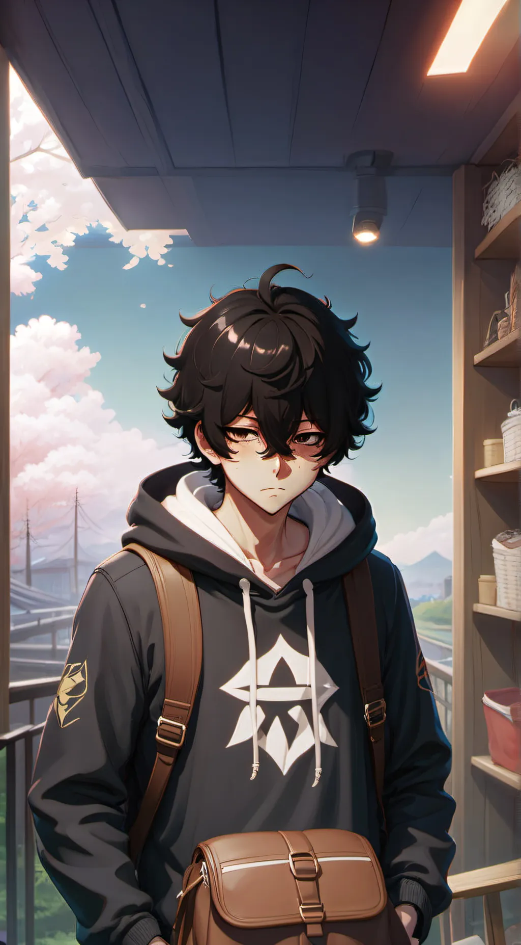 ai character: Mike  background