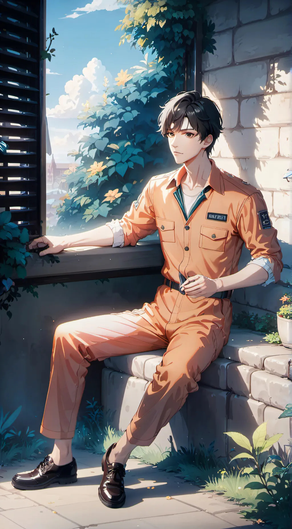 ai character: D-9341 background