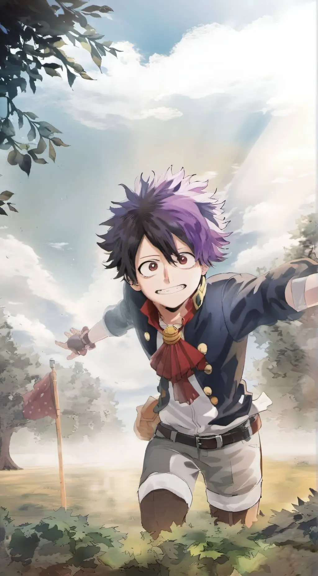 ai character: Tamaki background