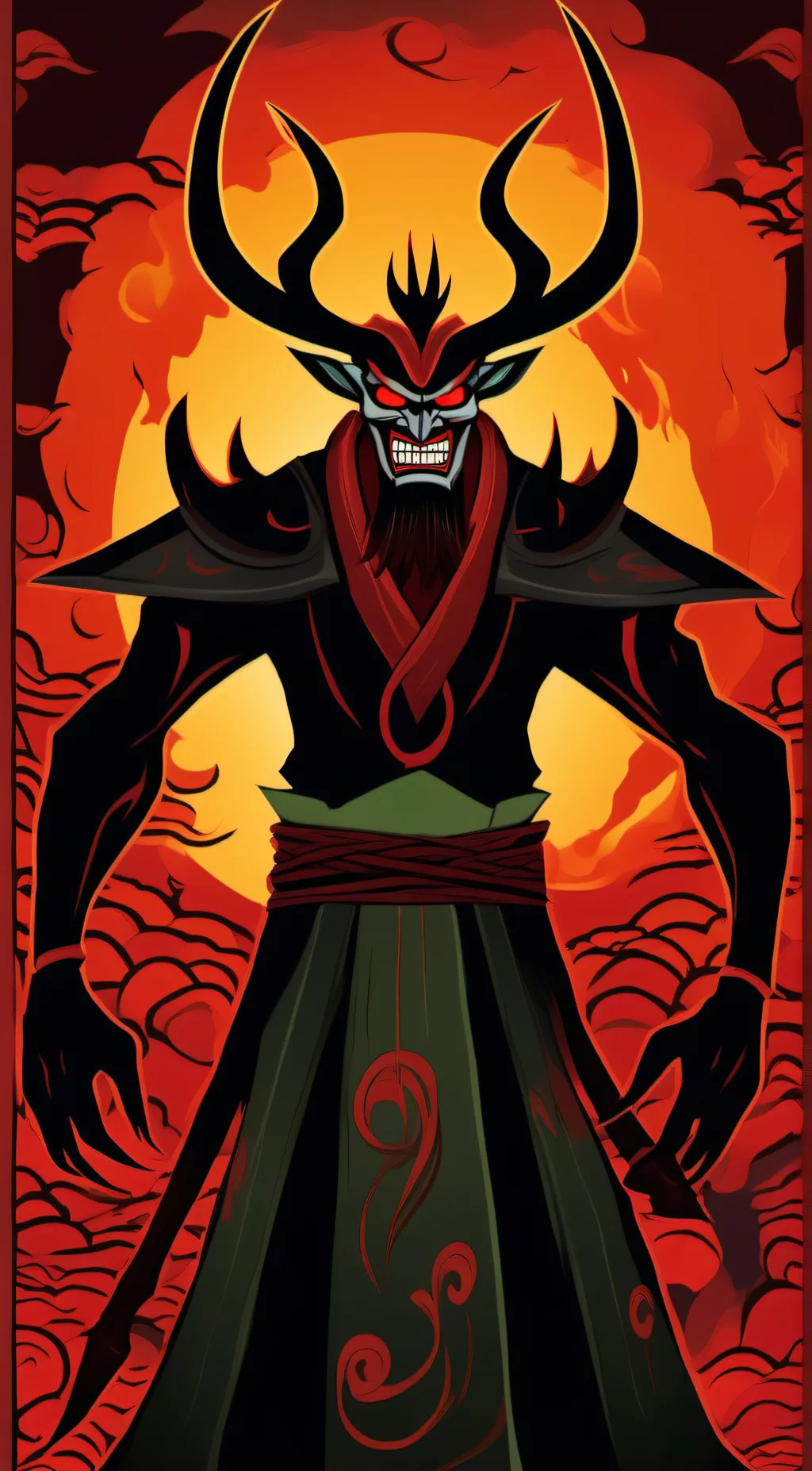 ai character: Aku background