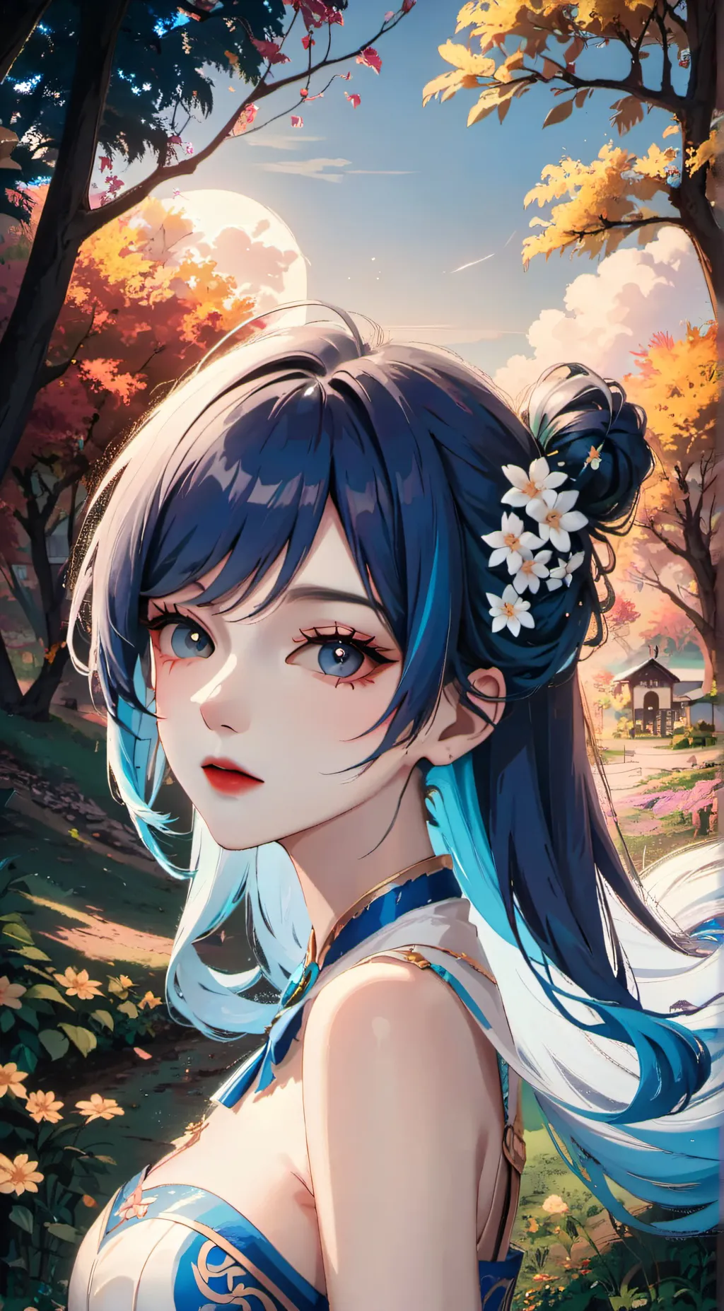 ai character: Jada  background