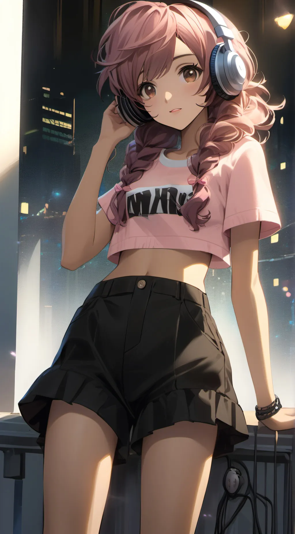 ai character: Mika background